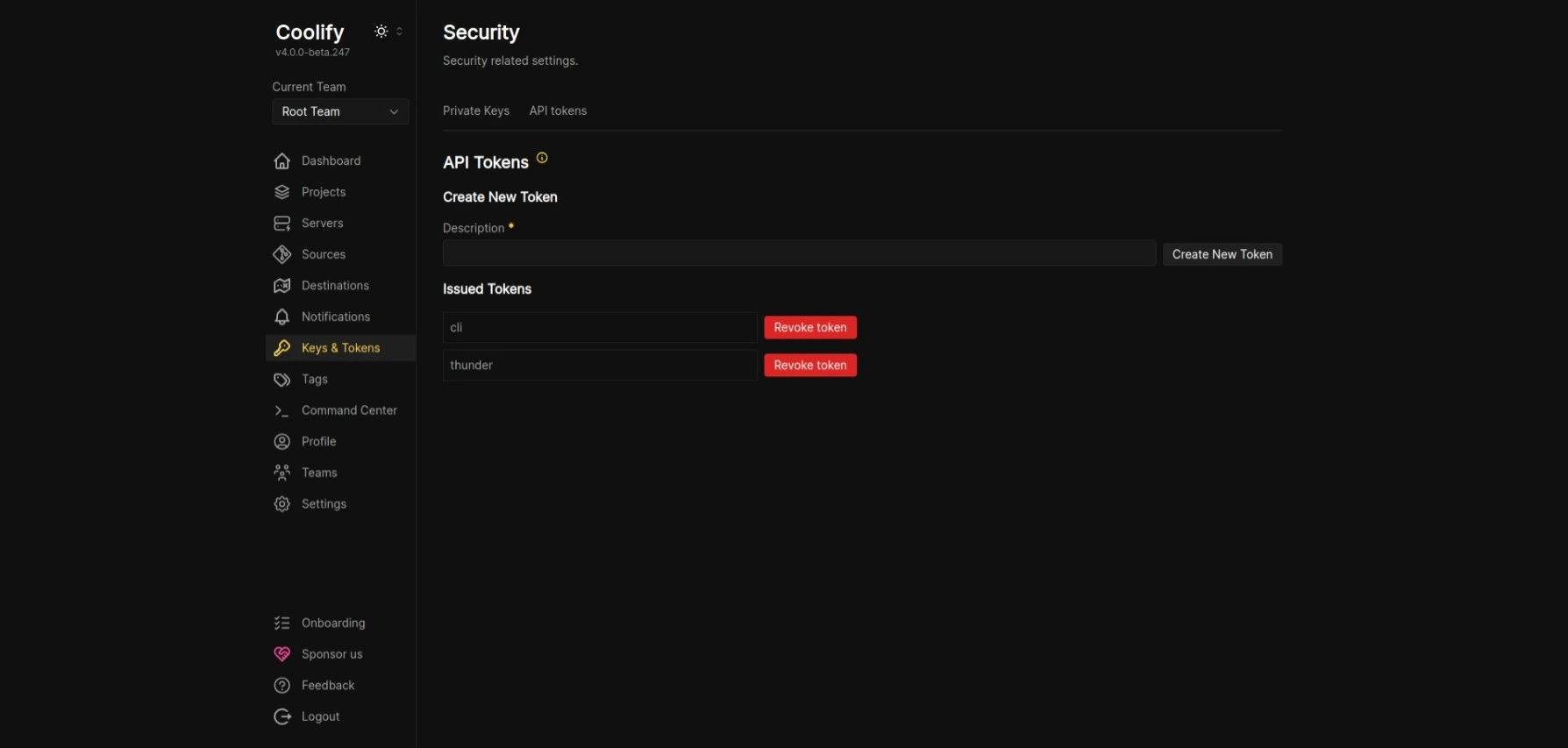 Devopsbee dashboard screenshot