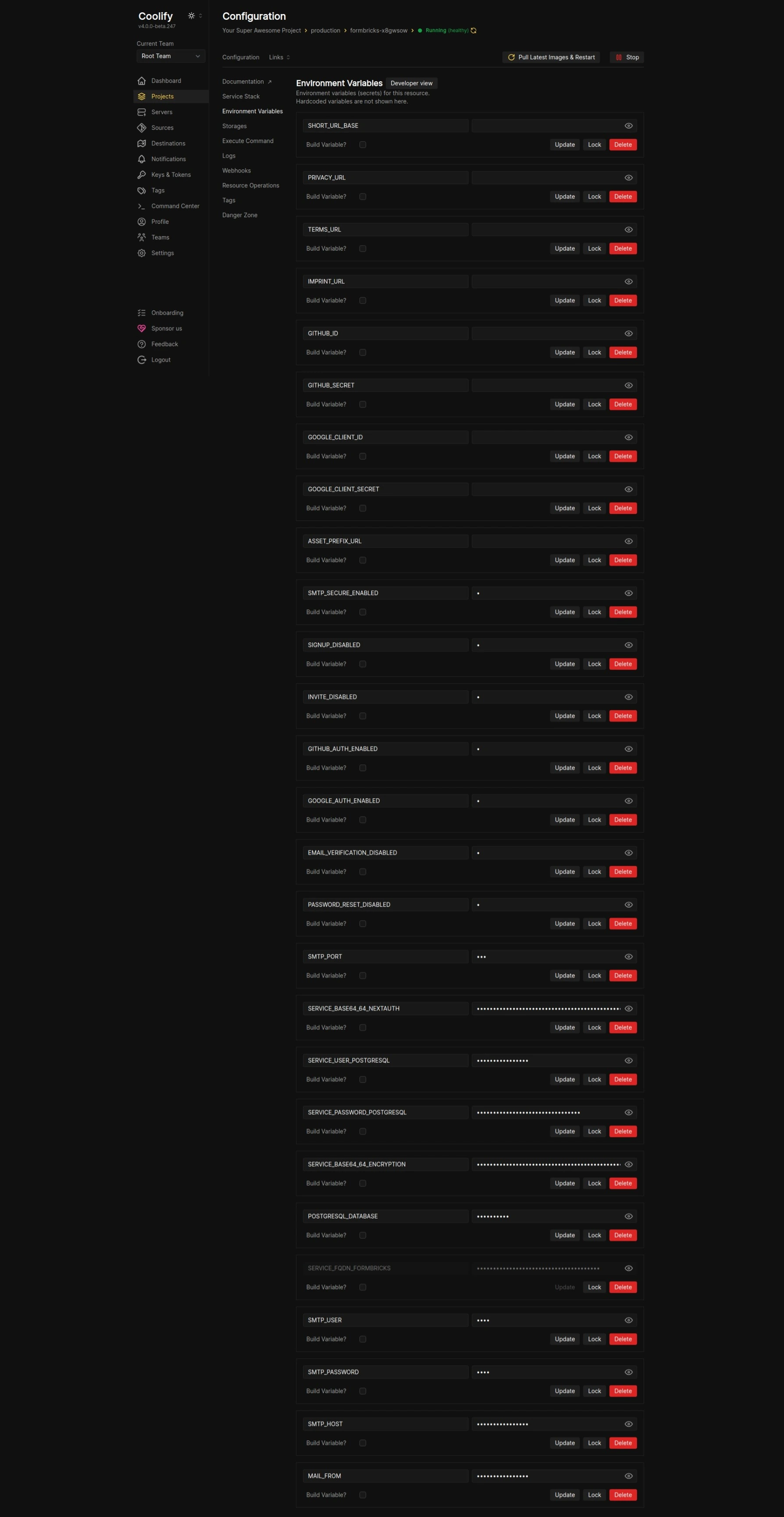Devopsbee dashboard screenshot