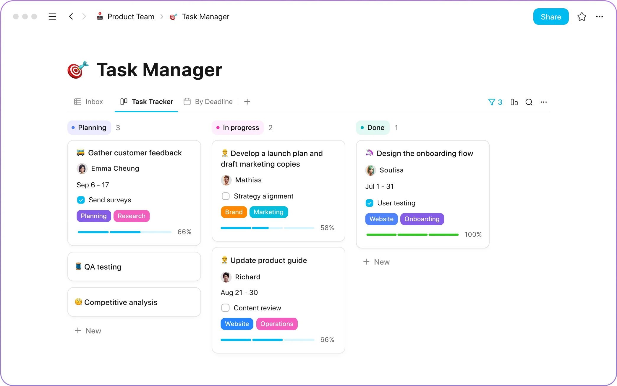 AppFlowy interface screenshot