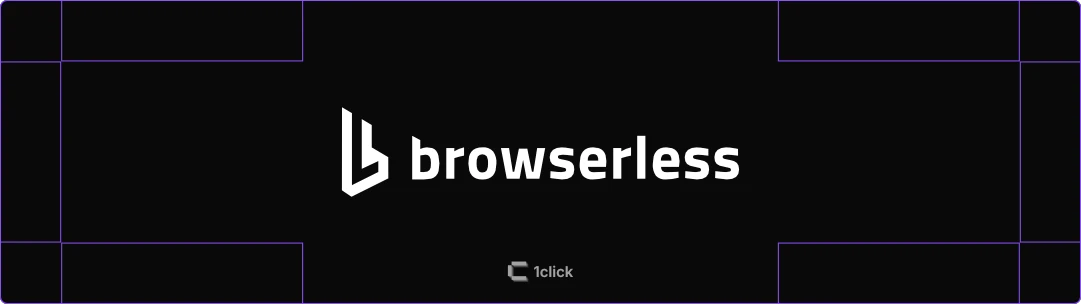 Browserless dashboard